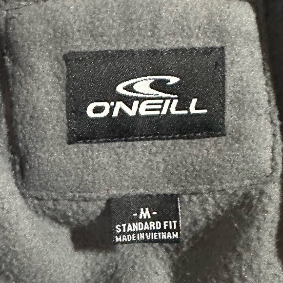 O'Neill Vantage Superfleece 1/4 Zip Pullover in Rust/Grey Men’s Size M New - Picture 4 of 7